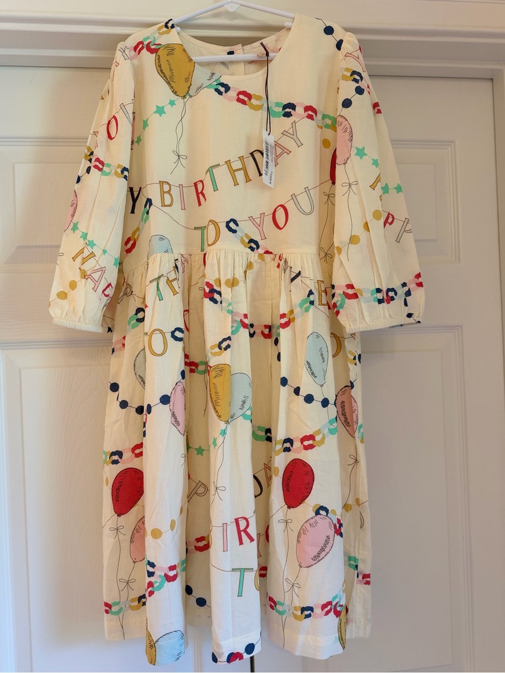 NWT Pink Chicken Girls Birthday Garland Brooke Dress Size 14